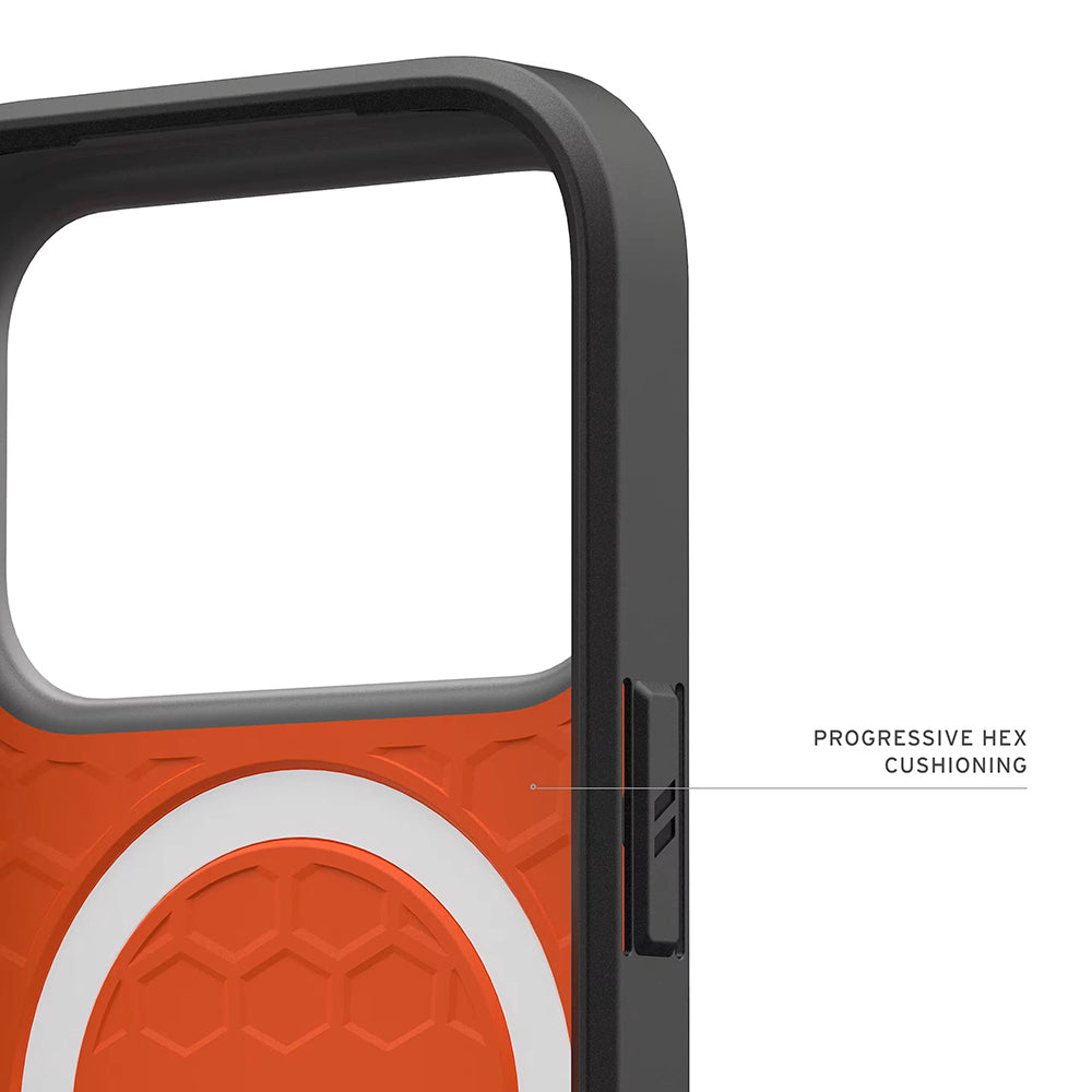 MagSafe Case for Apple iPhone 17 Pro, Urban Armor Gear, Civilian, Orange