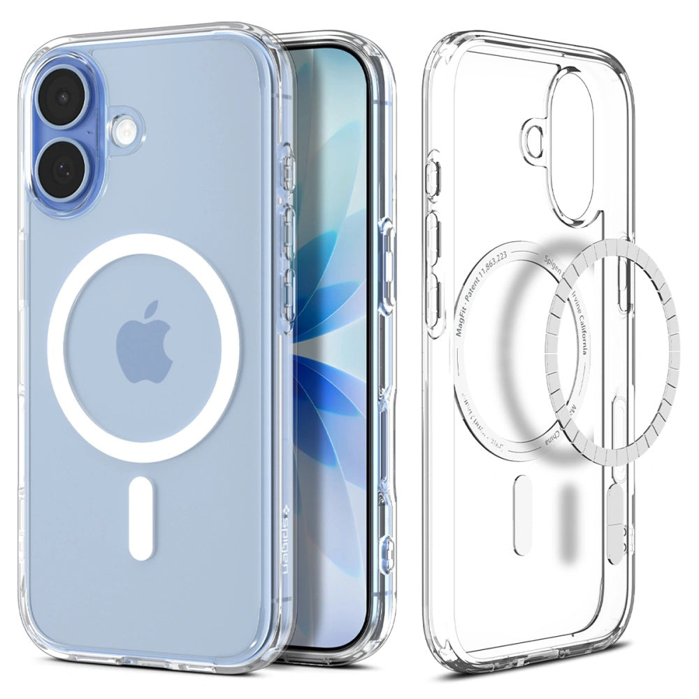 MagSafe Case for Apple iPhone 17, Spigen, Ultra Hybrid, White ACS10380