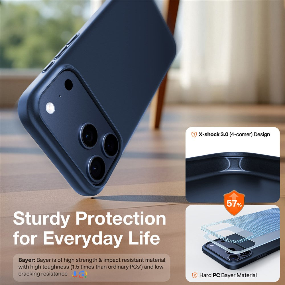 MagSafe Case for Apple iPhone 17, Torras, SlimFit, Transparent
