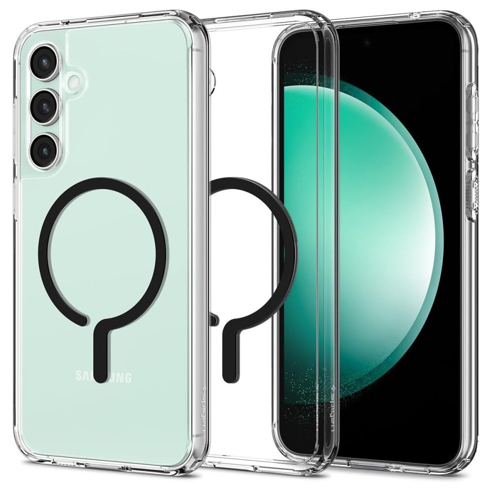 MagSafe Case for Samsung Galaxy S23 FE S711, Spigen, Ultra Hybrid OneTap Ring, Transparent