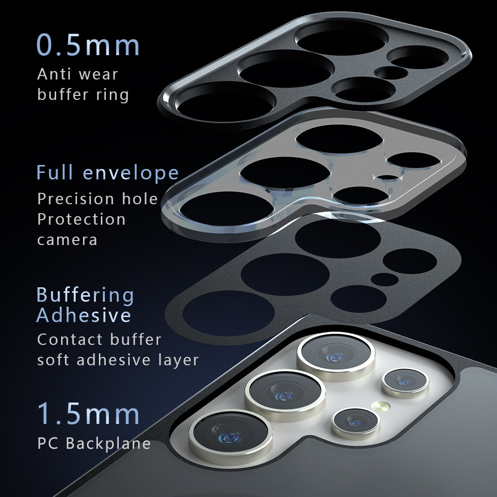 MagSafe Case for Samsung Galaxy S24 Ultra S928, Techsuit, PureFrost, Black