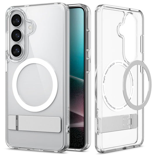 MagSafe Case for Samsung Galaxy S26 Plus S947, Spigen, Ultra Hybrid S, White Transparent ACS11050