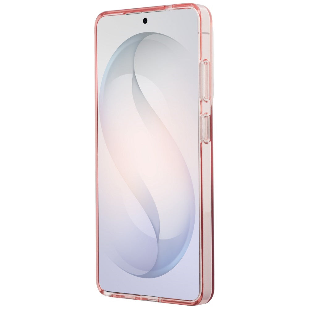 MagSafe Case for Samsung Galaxy S26 Ultra S948, Guess, IML Gradient Triangle Logo, Pink
