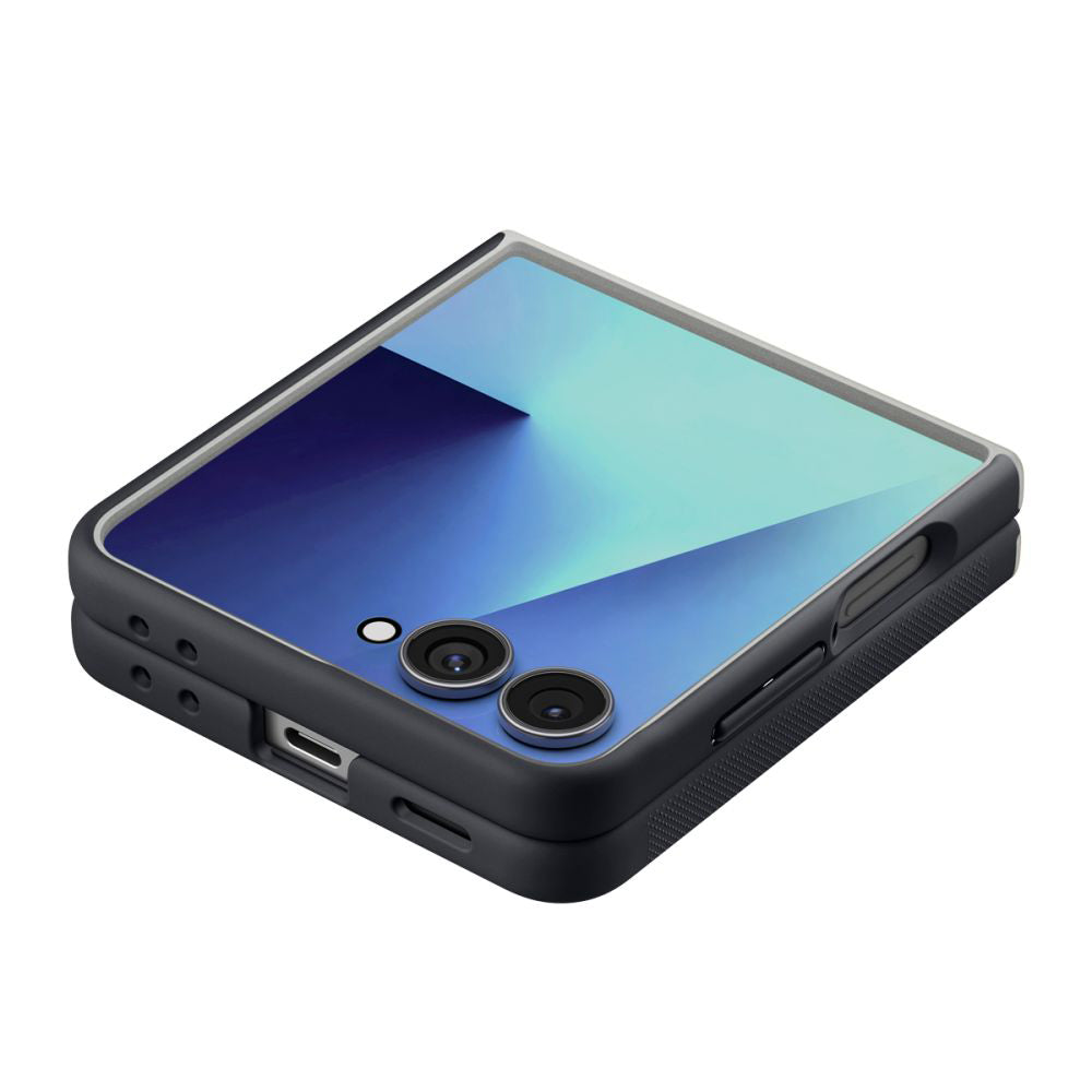 MagSafe Case for Samsung Galaxy Z Flip7 F766, Spigen, Caseology Nano Pop, Black ACS11158