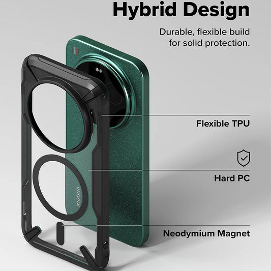 MagSafe Case for Xiaomi 17 Ultra, Ringke, Fusion X, Black