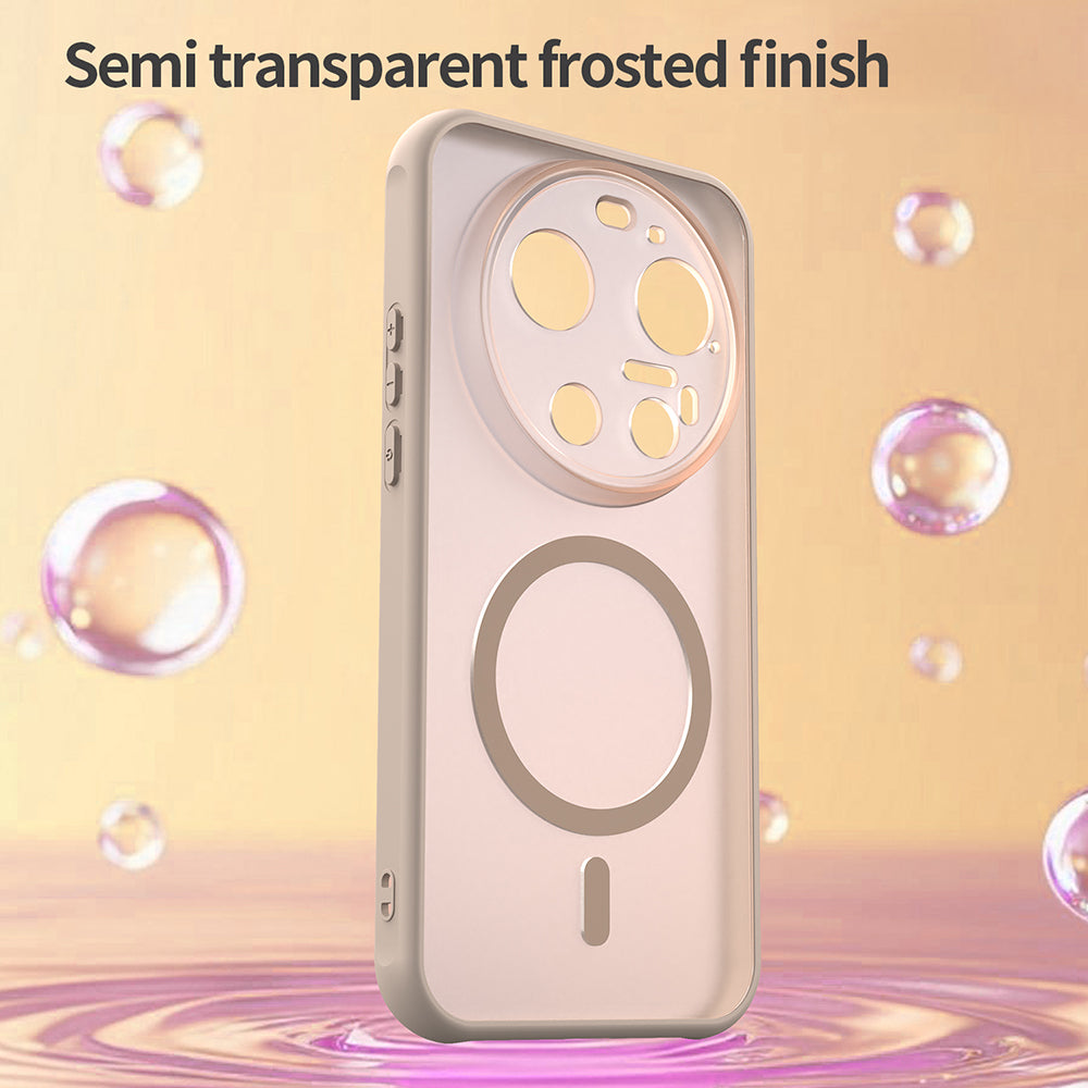 MagSafe Case for Xiaomi 17 Ultra, Techsuit, HaloFrost II, Gold