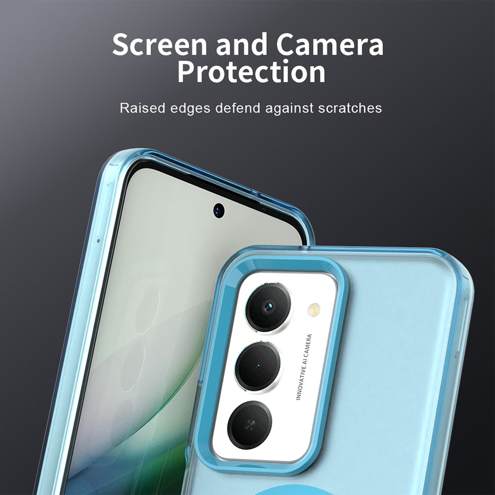 MagSafe Case for Xiaomi Redmi 15 5G / 15 4G, Techsuit, CandyCase, Blue
