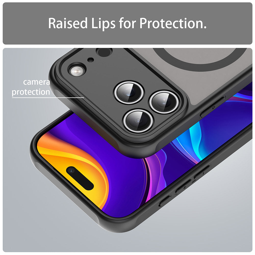 MagSafe Case for Xiaomi Redmi 15C 5G / 15C 4G, Techsuit, HaloFrost II, Navy Blue