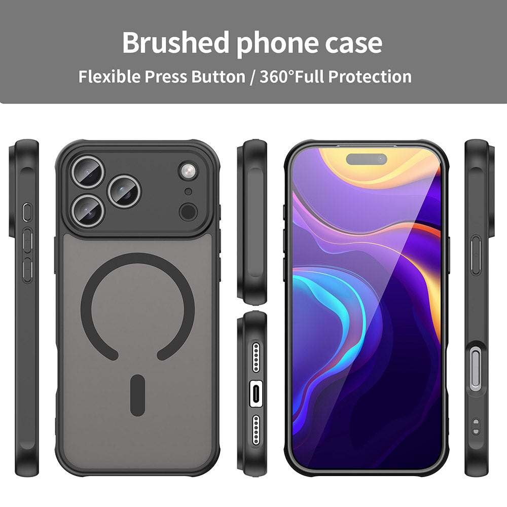 MagSafe Case for Xiaomi Redmi 15C 5G / 15C 4G, Techsuit, HaloFrost II, Purple