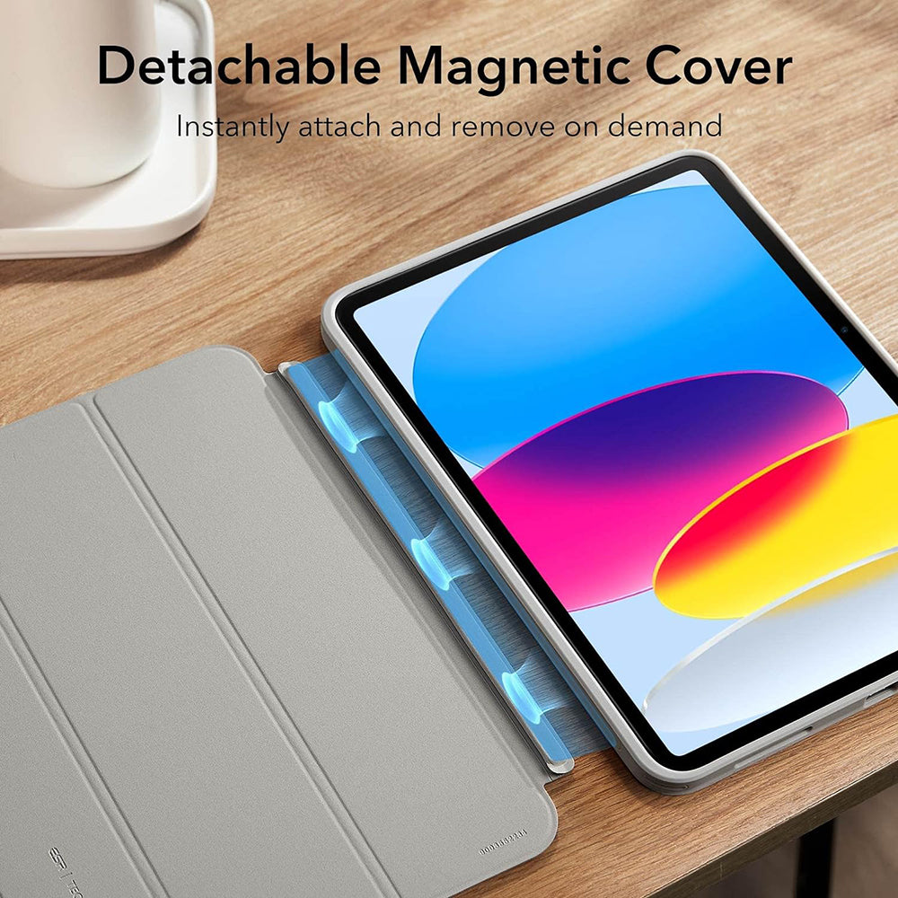 Case for Apple iPad (2025) / (2022), ESR, Ascend Hybrid, Gray