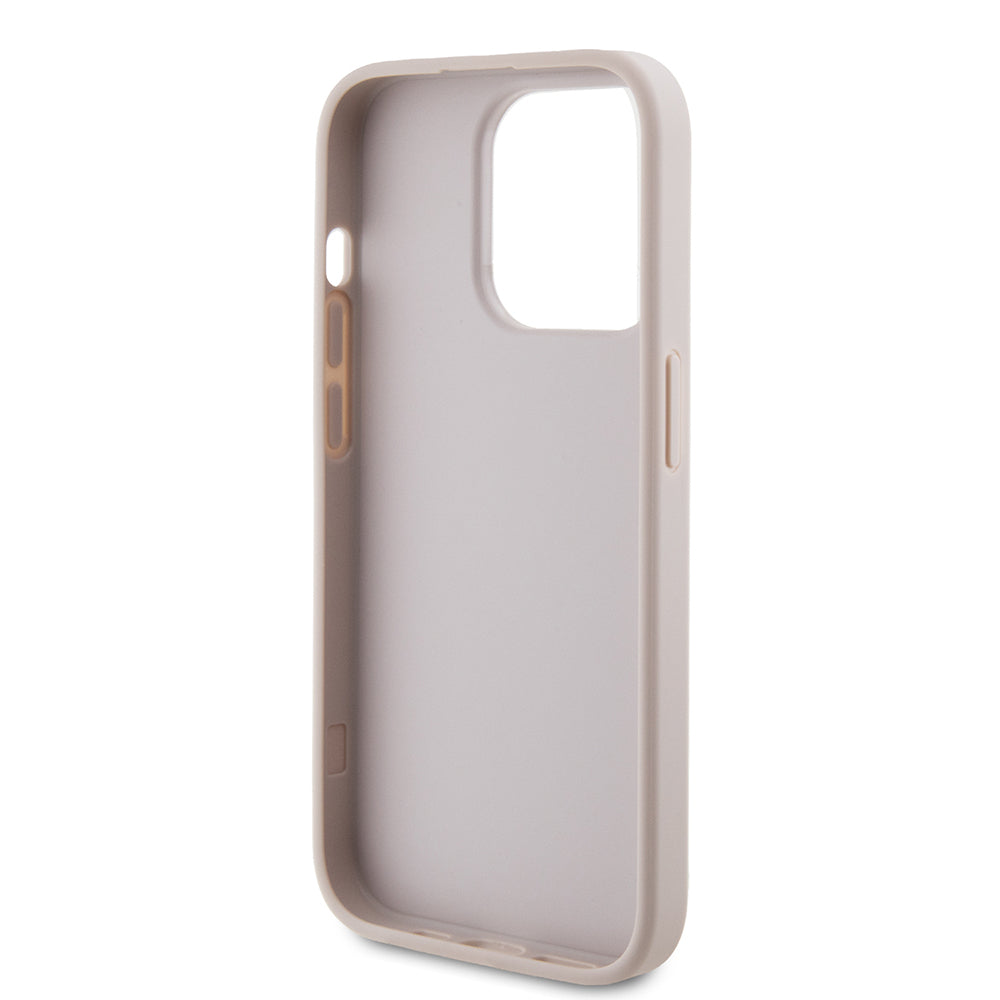 Case for Apple iPhone 15 Pro, Guess, 4G Stripe, Pink