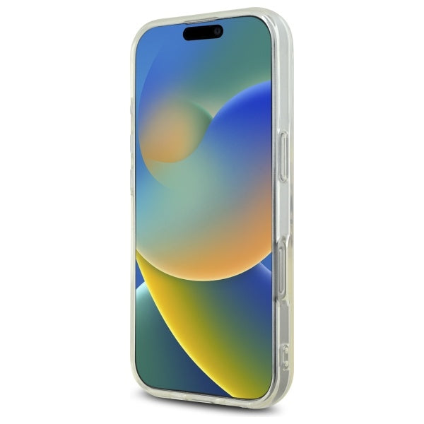 Case for Apple iPhone 16 Pro Max, Guess, IML Heart, Transparent