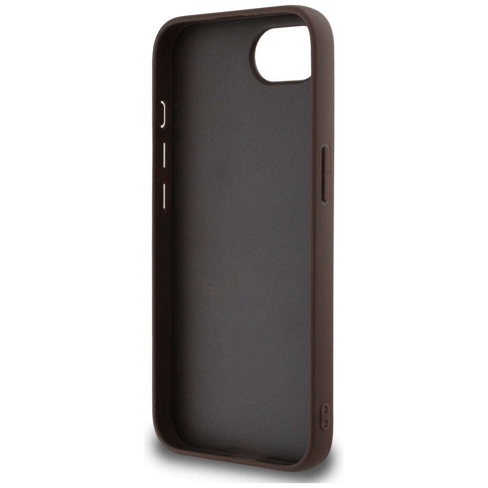 Case for Apple iPhone 17e / 16e, Guess, 4G Big Logo, Brown