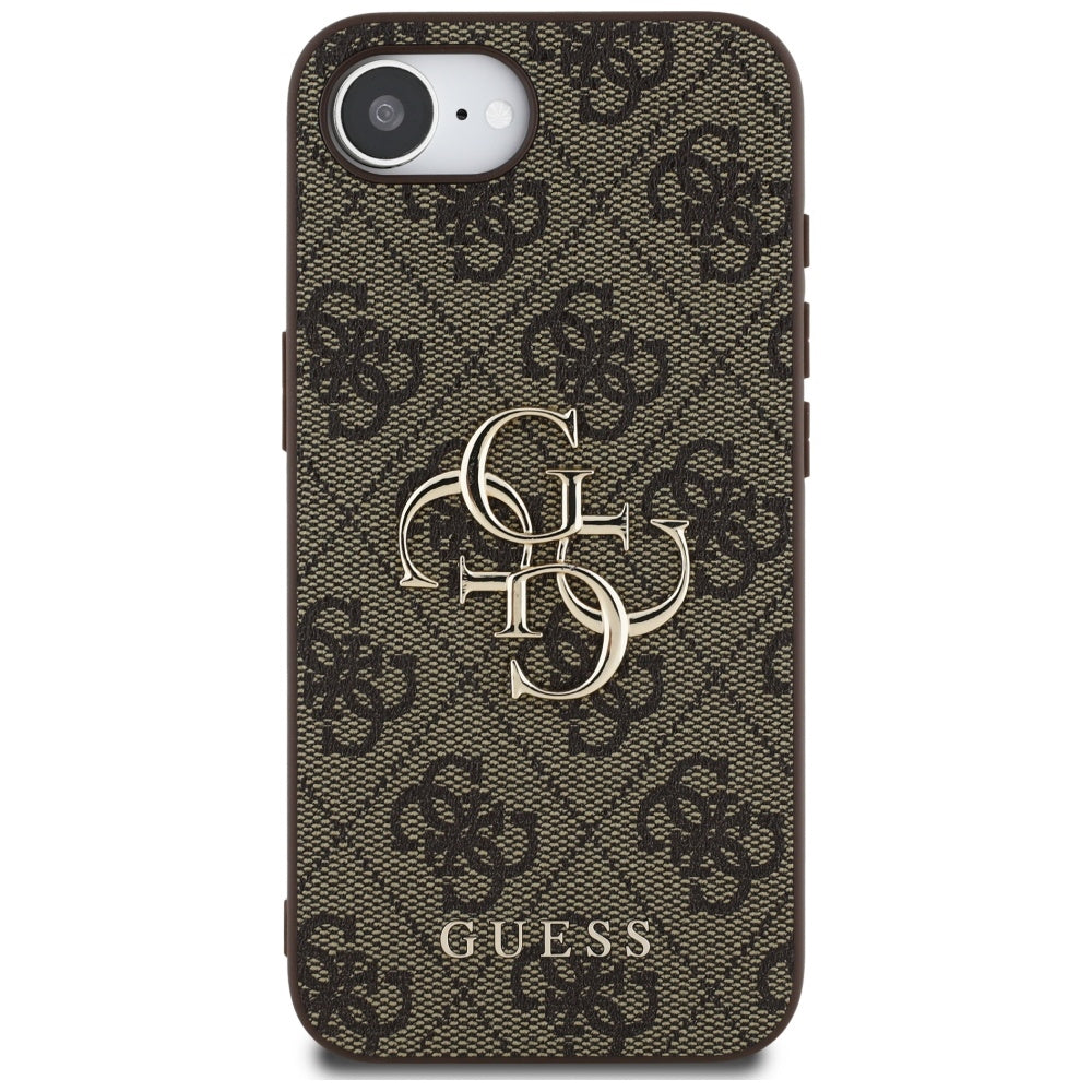 Case for Apple iPhone 17e / 16e, Guess, 4G Big Logo, Black