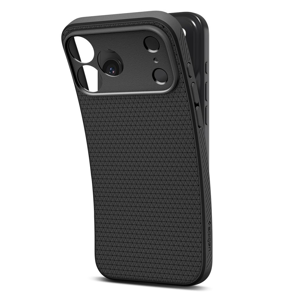 Case for Apple iPhone 17 Pro Max, Spigen, Liquid Air, Matte Black ACS10265