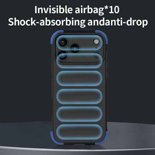 Case for Apple iPhone 17 Pro, Techsuit, Magic Shield, Red