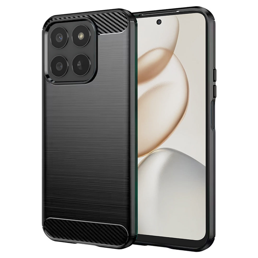 Case for Honor 400 Smart 4G / X7d 4G / 400 Smart 5G, Techsuit, Carbon, Black
