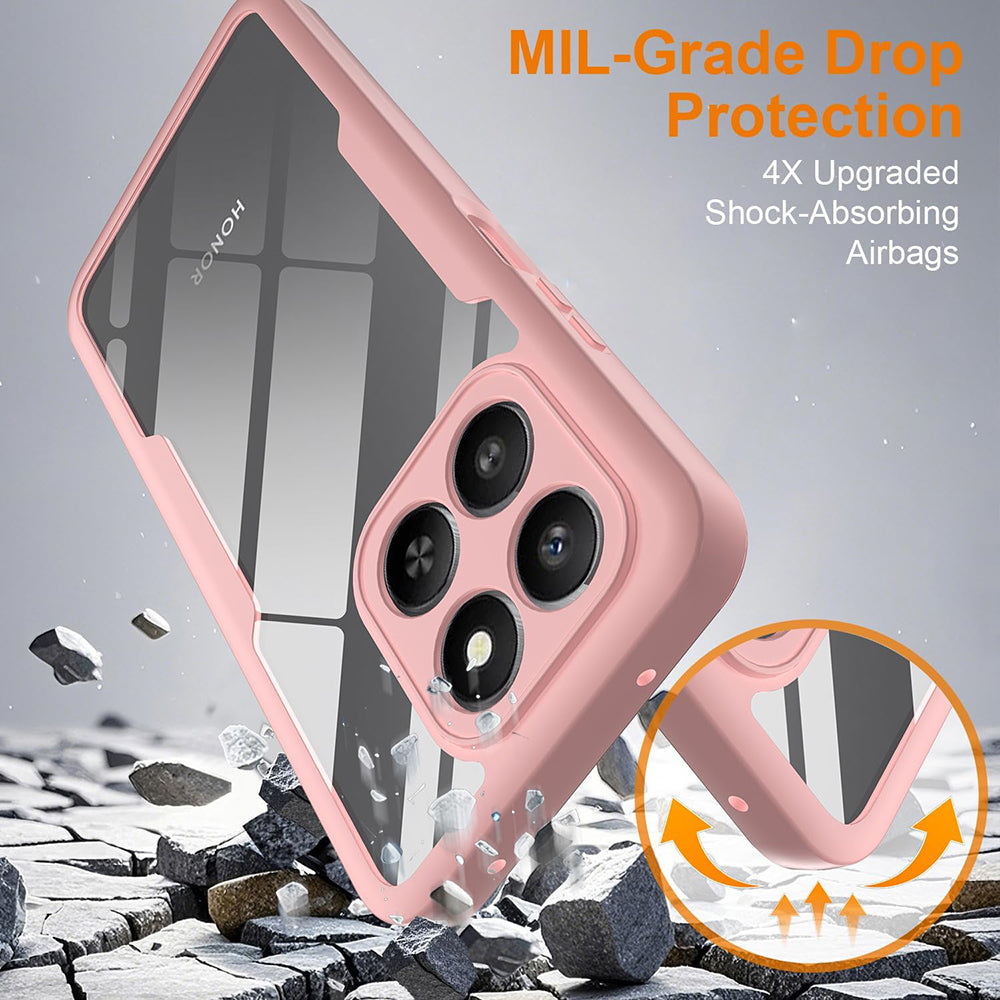 Case for Honor 400 Smart 4G / X7d 4G / 400 Smart 5G, Techsuit, ColorVerse 360, Pink