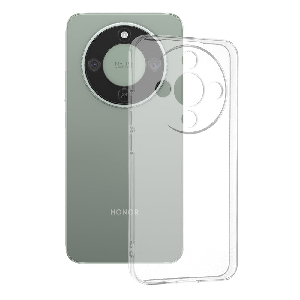 Case for Honor Magic8 Lite, Techsuit, Clear, Transparent