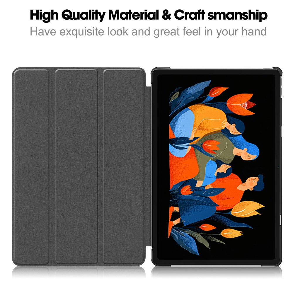Case for Lenovo Idea Tab Plus, Techsuit, FoldPro, Rose Gold