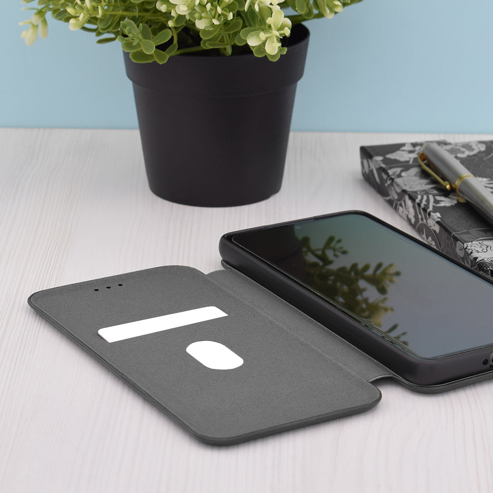 Case for Motorola Moto G86, Techsuit, Safe Wallet Plus, Black