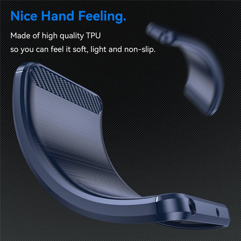 Case for Nothing Phone (3a) Lite, Techsuit, Carbon, Blue