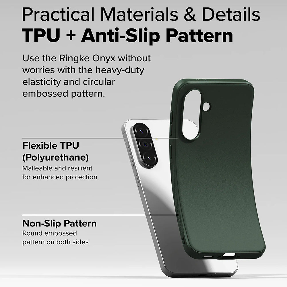 Case for Samsung Galaxy A56 A566 / A36 A366, Ringke, Onyx, Green