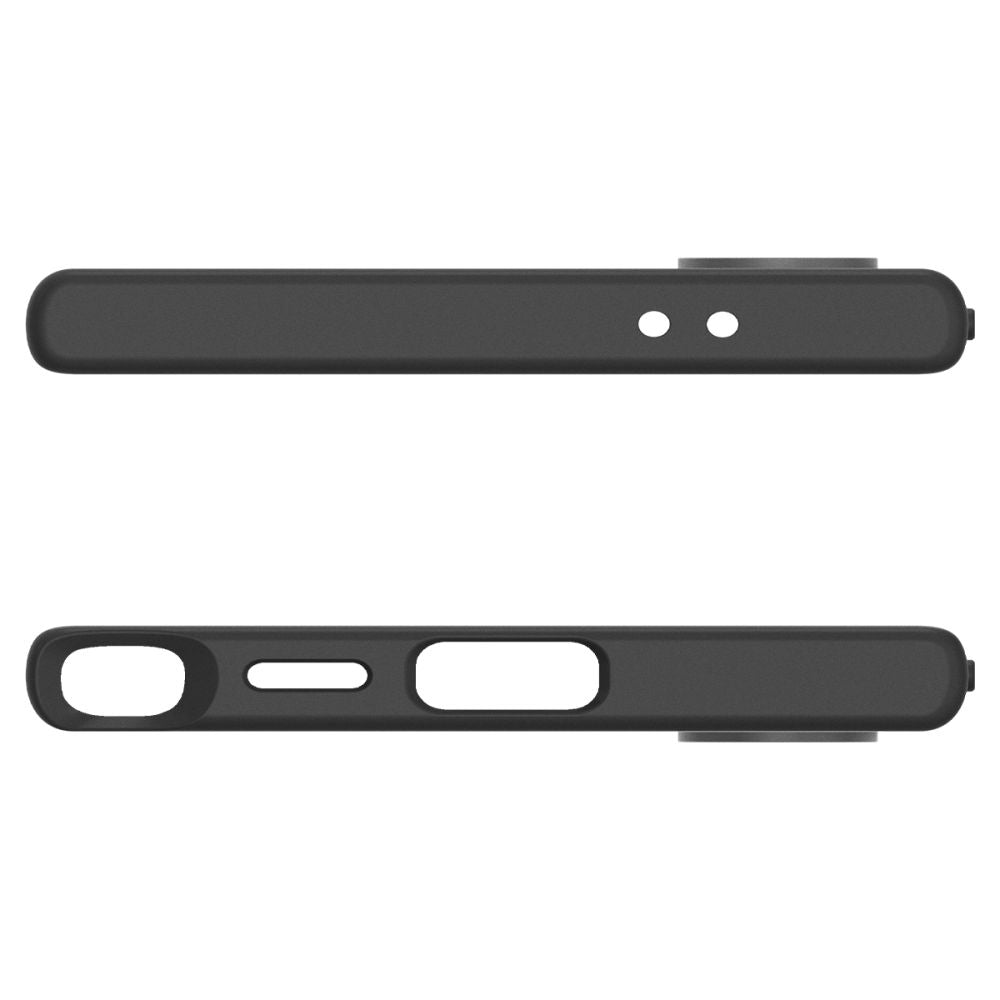 Case for Samsung Galaxy S24 Ultra S928, Spigen, Liquid Air, Black ACS07287