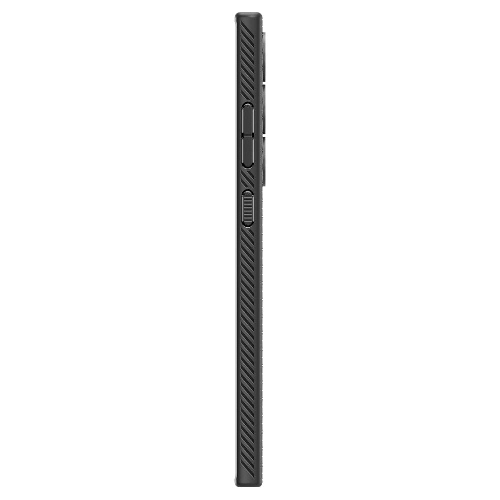 Case for Samsung Galaxy S24 Ultra S928, Spigen, Liquid Air, Black ACS07287