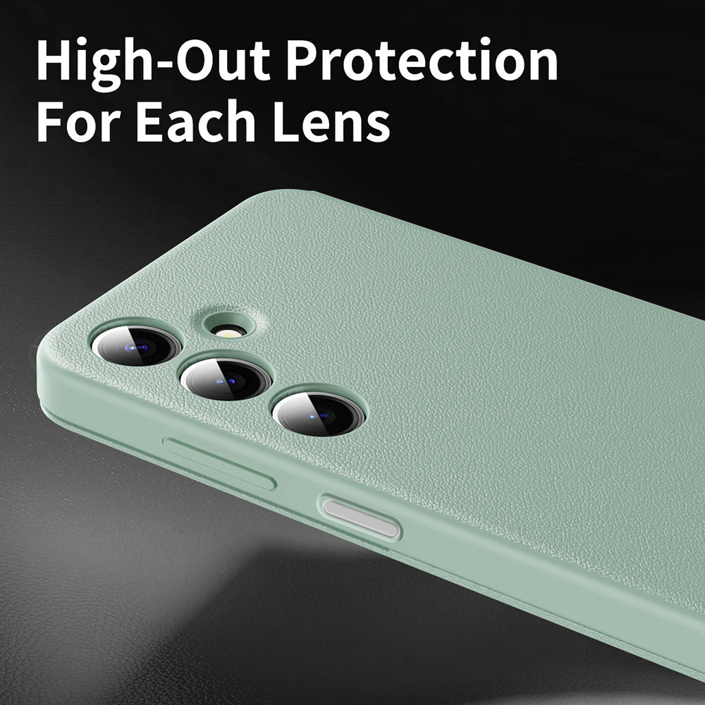 Case for Samsung Galaxy A18 5G A186 / A18 4G A185 / F17 / M17 / A17 4G A175, Techsuit, SmartView, Green