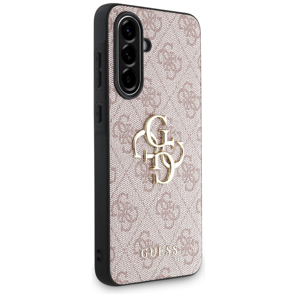 Case for Samsung Galaxy A36 A366, Guess, 4G Big Logo, Pink