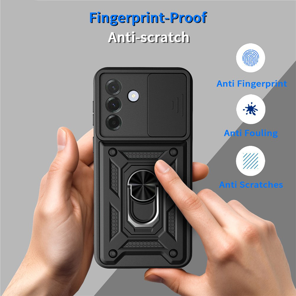 Case for Samsung Galaxy A57 5G, Techsuit, CamShield, Gold