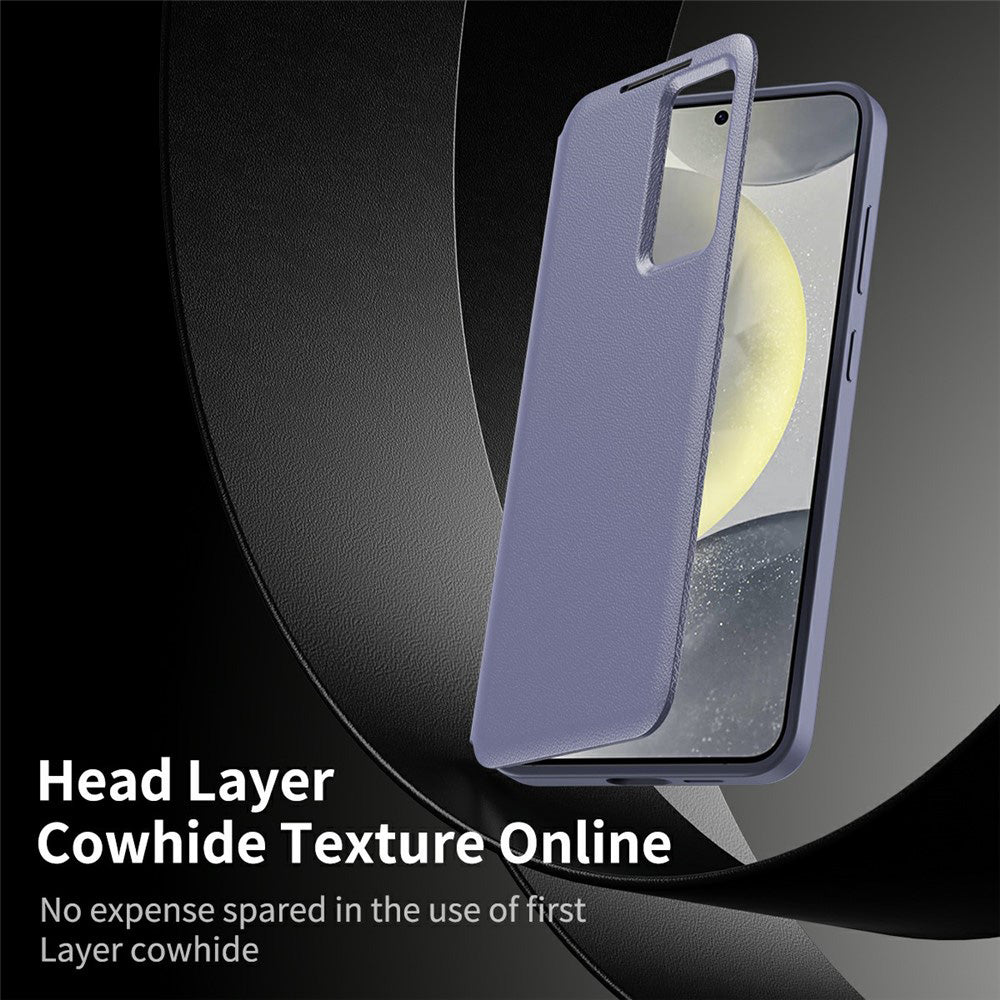 Case for Samsung Galaxy A57 5G, Techsuit, SmartView, Purple