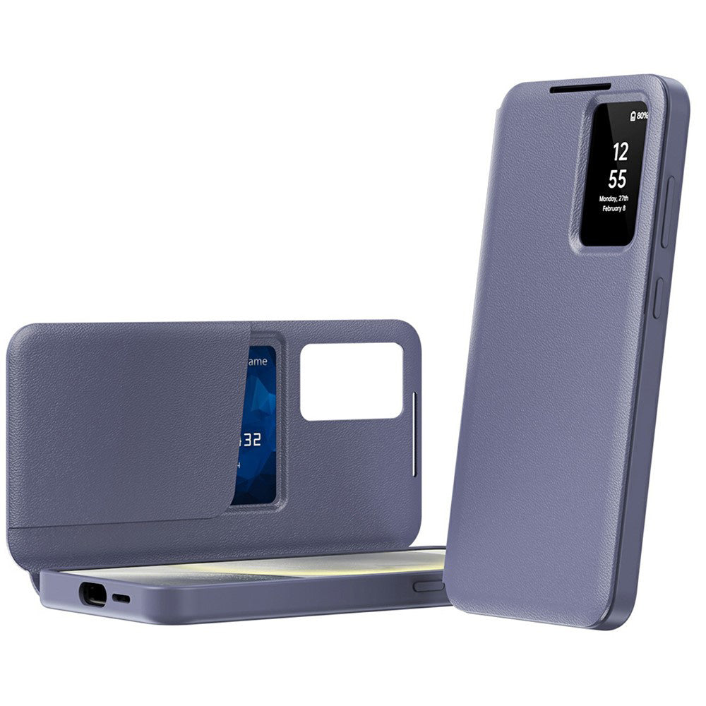 Case for Samsung Galaxy A57 5G, Techsuit, SmartView, Purple