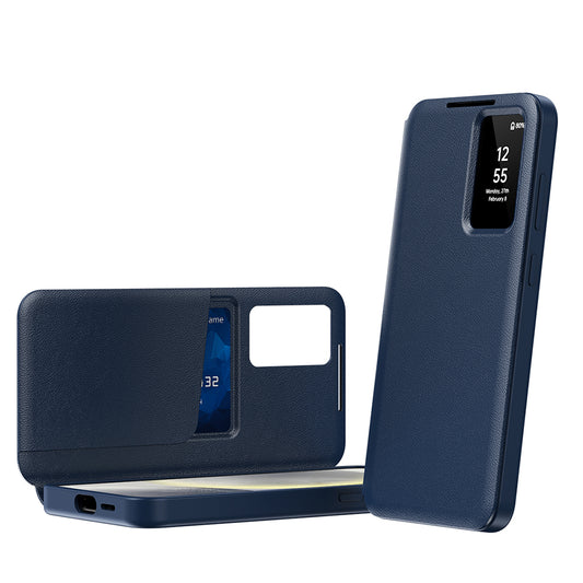 Case for Samsung Galaxy S22 5G S901, Techsuit, SmartView, Blue