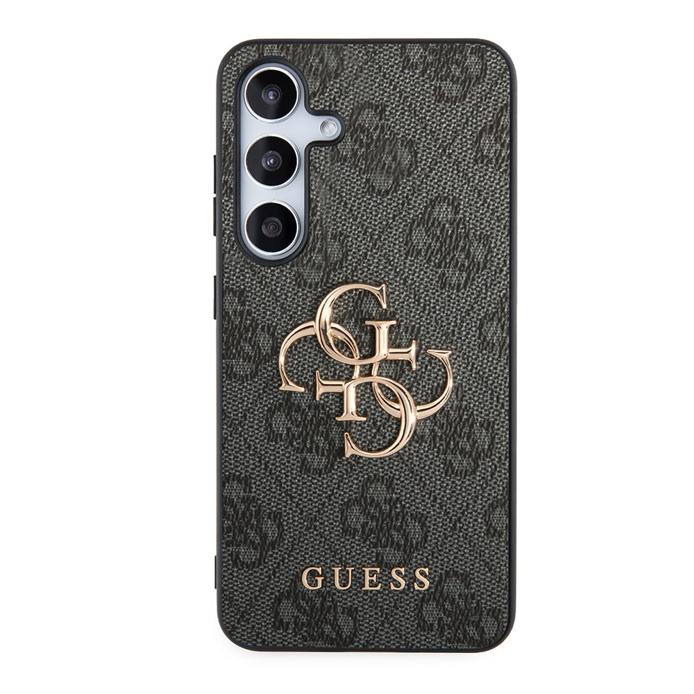 Case for Samsung Galaxy S24+ S926, Guess, 4G Big Logo, Black