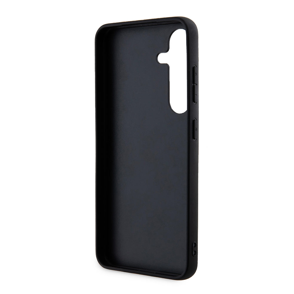 Case for Samsung Galaxy S24+ S926, Guess, 4G Metal Gold Logo, Black