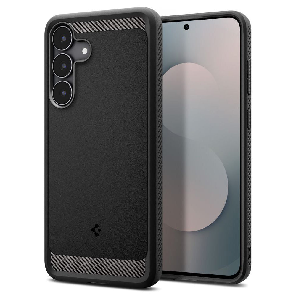 Case for Samsung Galaxy S25 FE, Spigen, Rugged Armor, Matte Black ACS10025