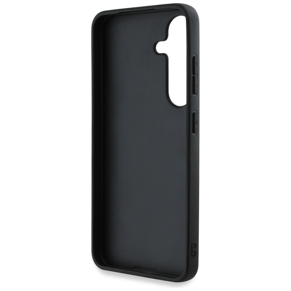 Case for Samsung Galaxy S25+ S936, Guess, 4G Grained Big and Classic Logo, Brown