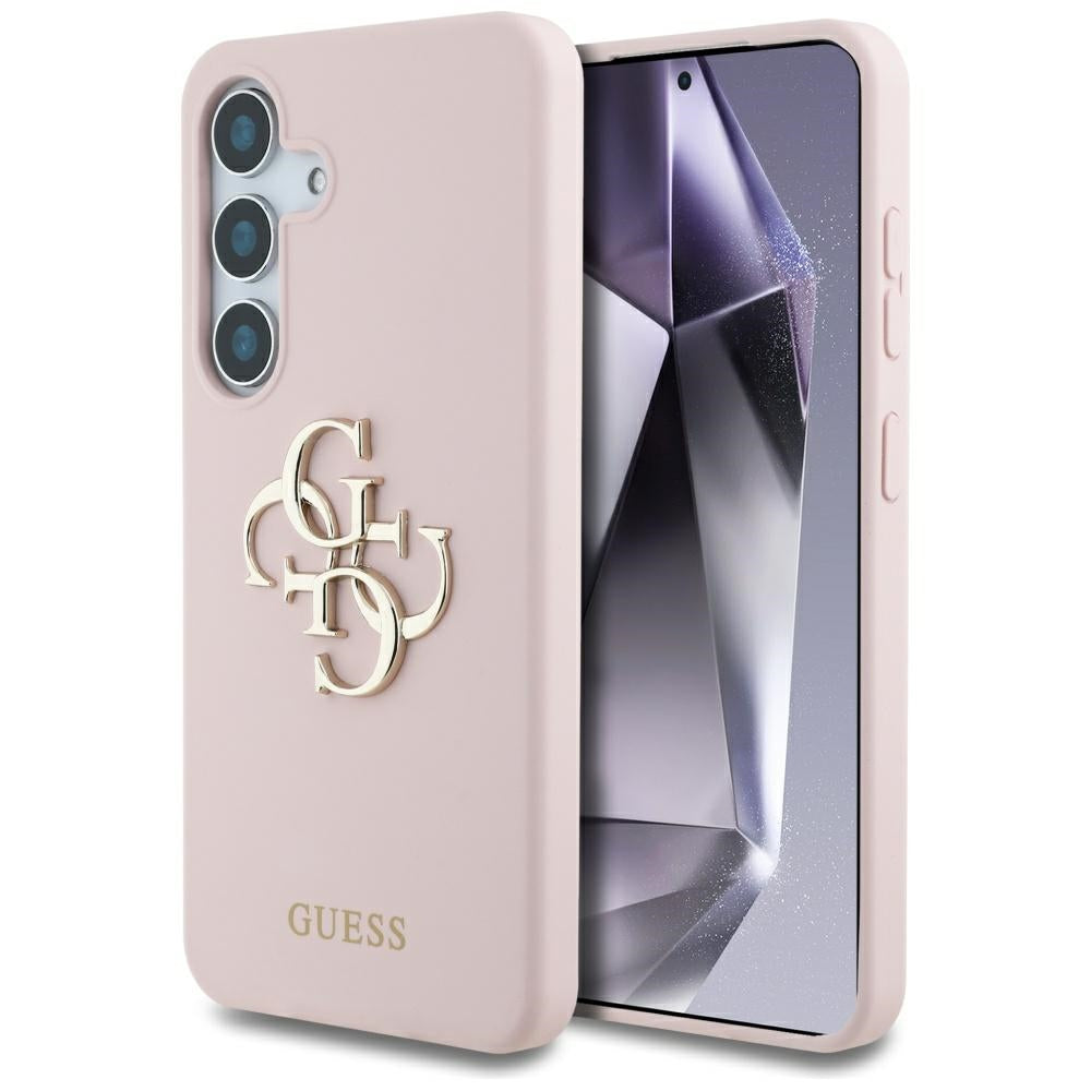 Case for Samsung Galaxy S25 S931, Guess, 4G Big, Pink