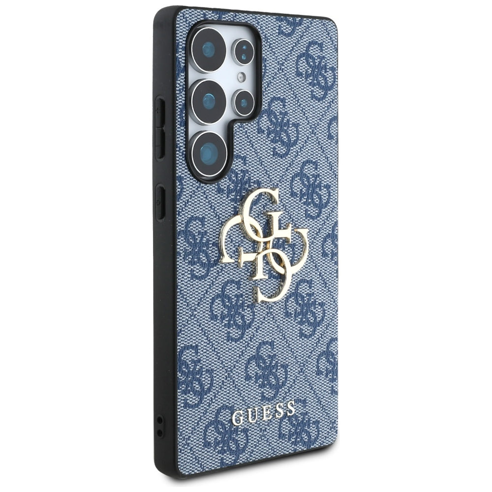 Case for Samsung Galaxy S25 Ultra S938, Guess, 4G Big Logo, Blue