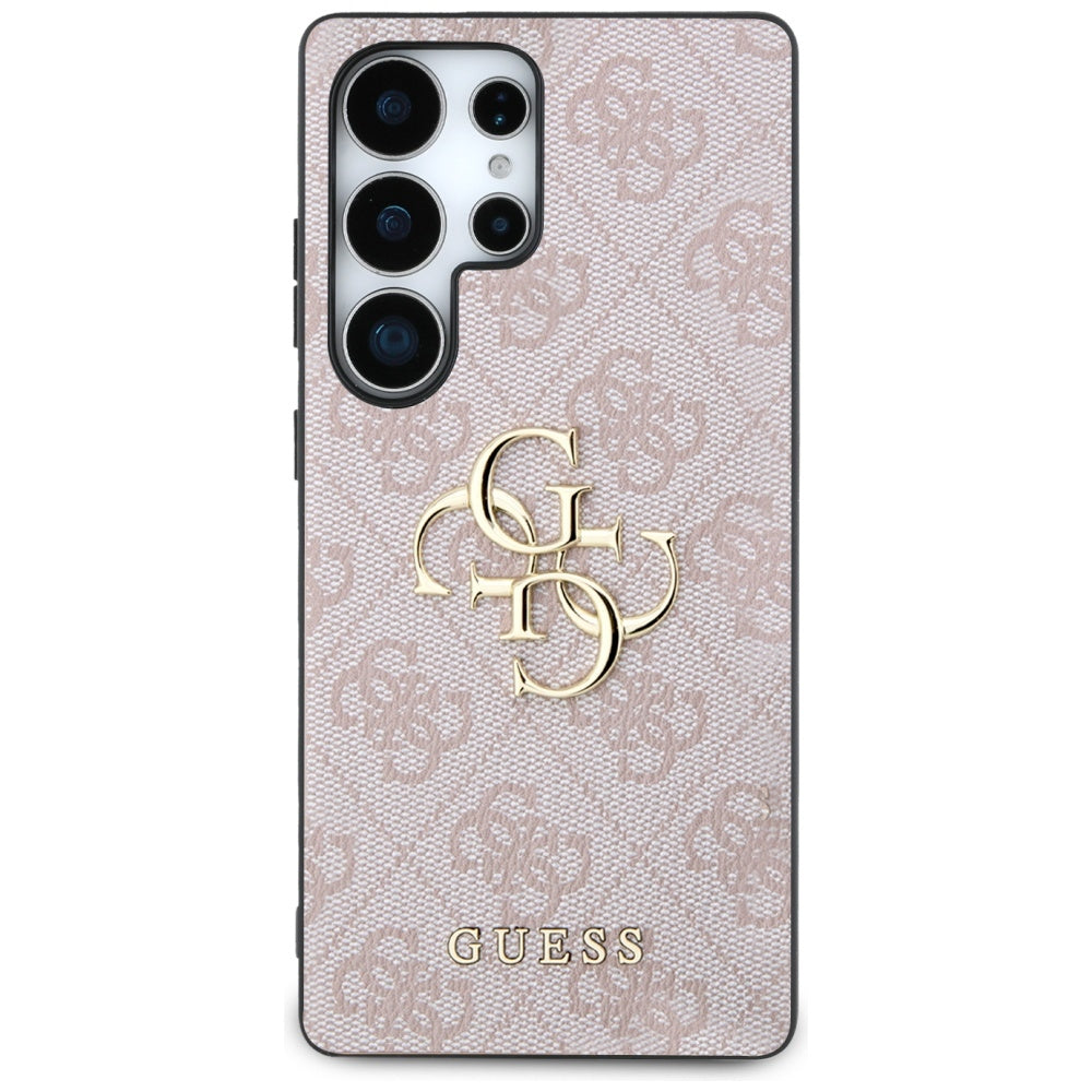 Case for Samsung Galaxy S25 Ultra S938, Guess, 4G Big Logo, Pink