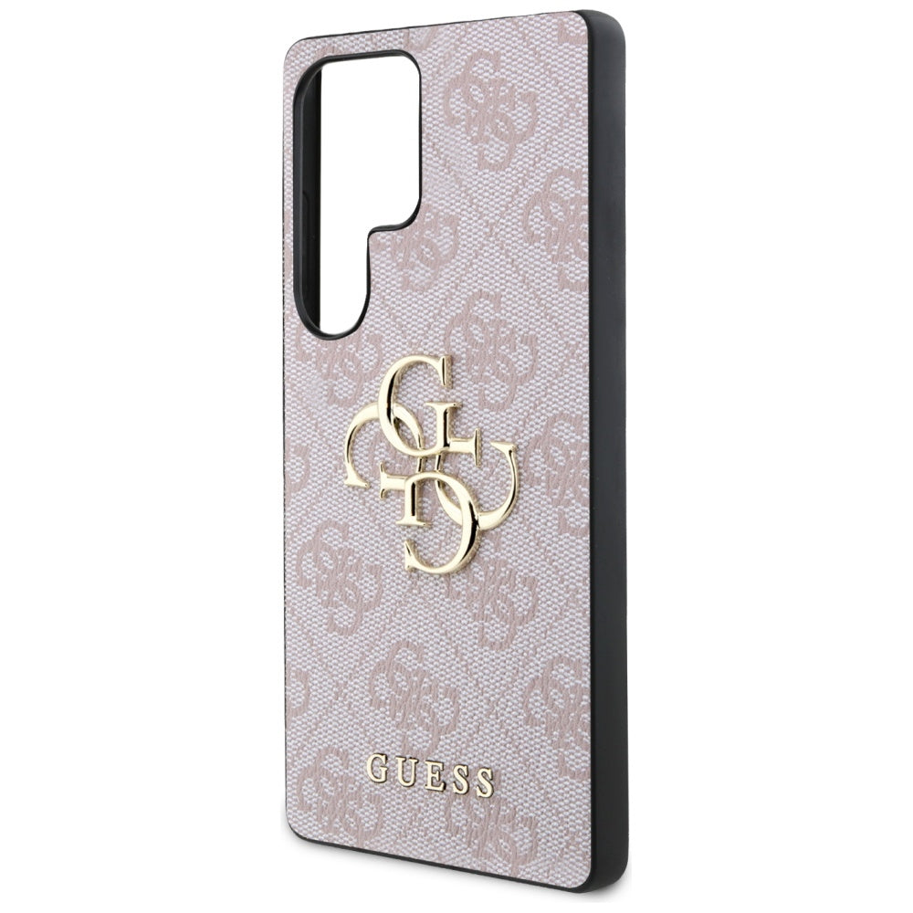 Case for Samsung Galaxy S25 Ultra S938, Guess, 4G Big Logo, Pink