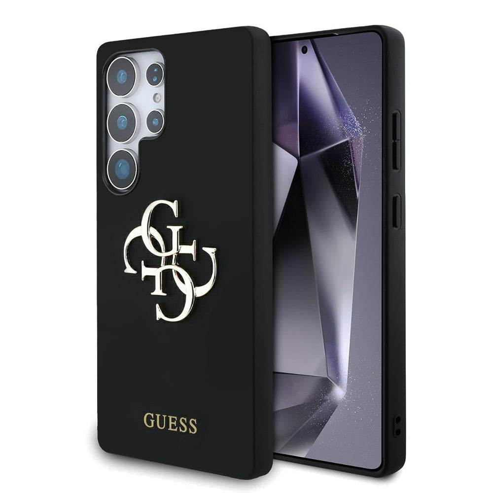 Case for Samsung Galaxy S25 Ultra S938, Guess, 4G Big, Black