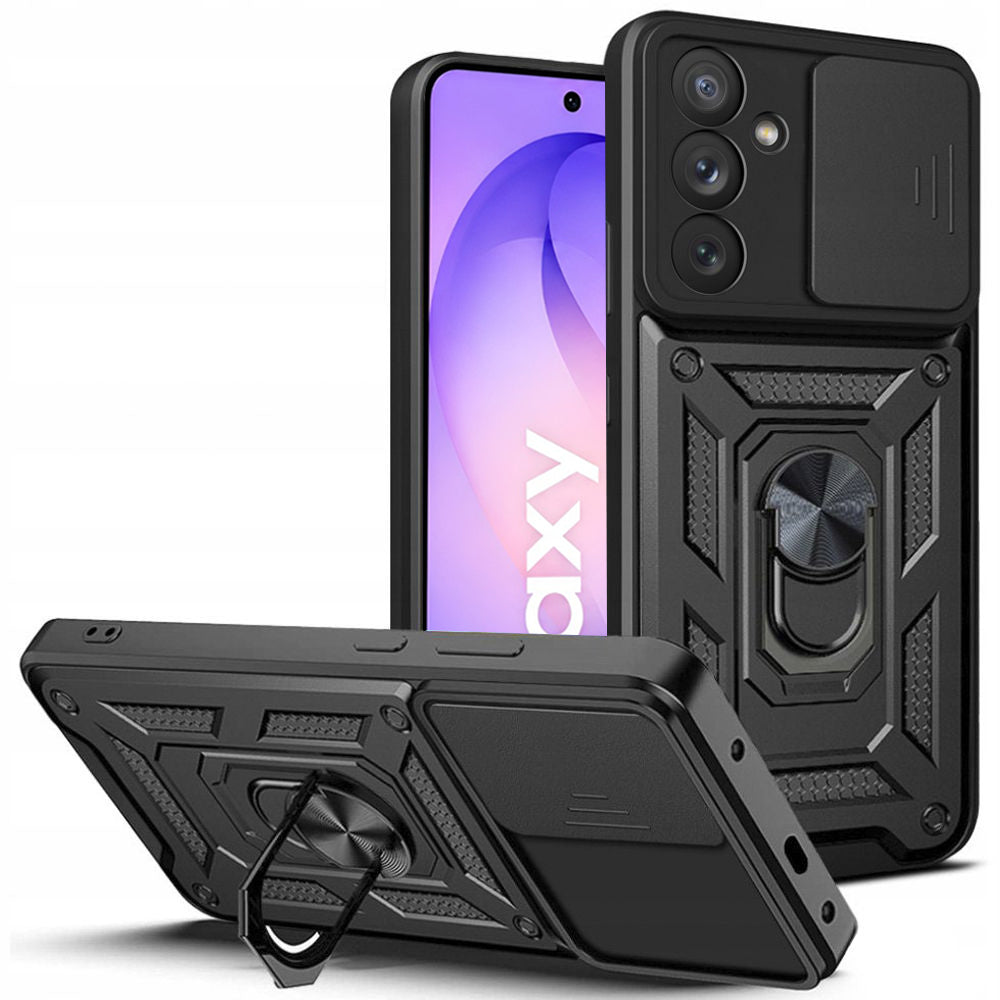 Case for Samsung Galaxy S26 FE S741 / S25 FE, Techsuit, CamShield, Black
