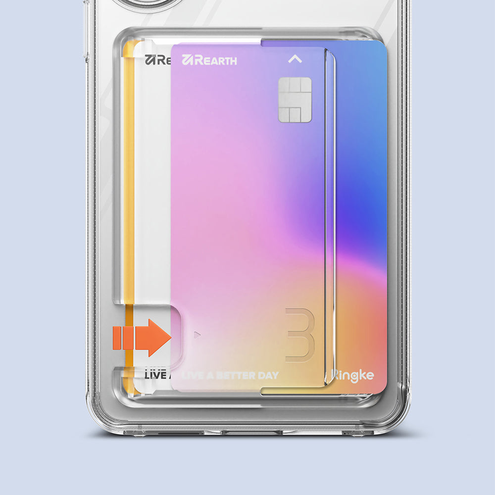 Case for Samsung Galaxy S26 Plus S947, Ringke, Fusion Card, Transparent