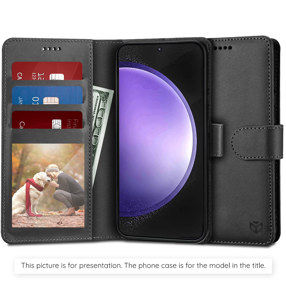 Case for Samsung Galaxy S26 Plus S947, Techsuit, Diary Book, Black