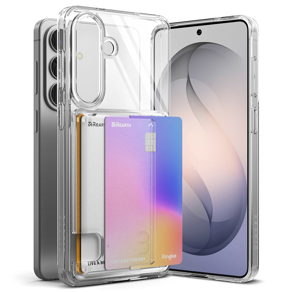 Case for Samsung Galaxy S26 S942, Ringke, Fusion Card, Transparent