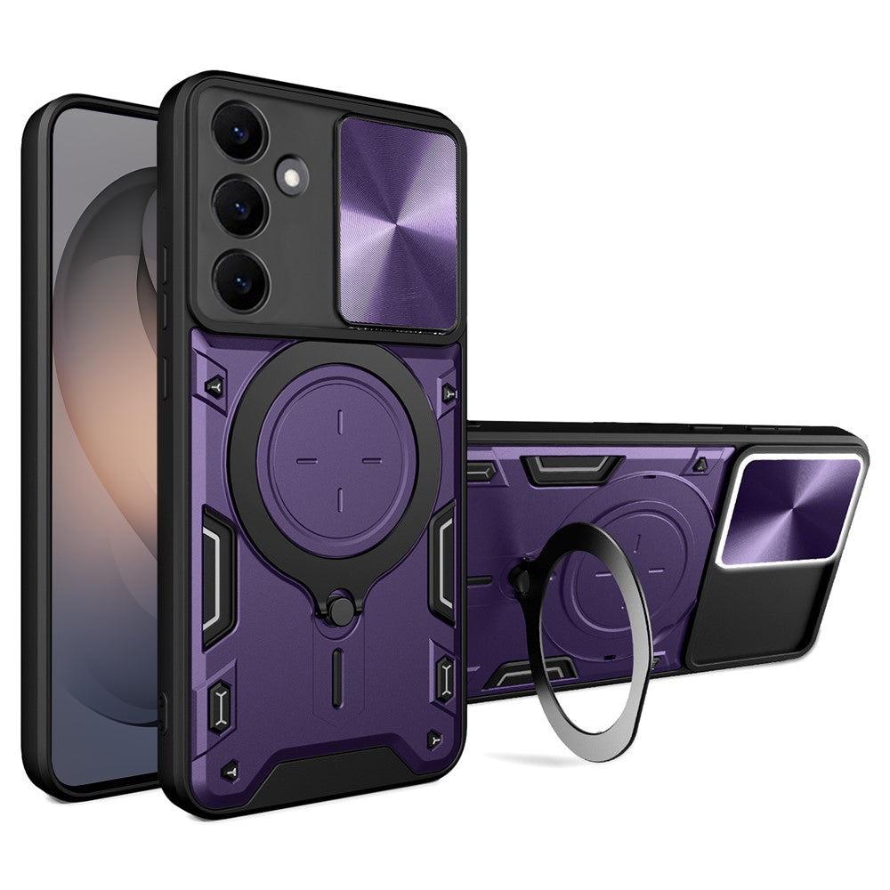 Case for Samsung Galaxy S26 S942, Techsuit, CamGuard Pro, Purple
