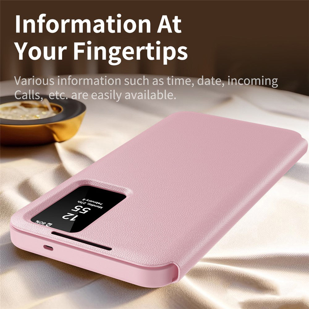 Case for Samsung Galaxy S26 S942, Techsuit, SmartView, Pink